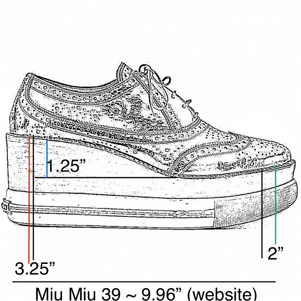 Host pick - Miu Miu Silver Platform Shoes - Picture 16 of 16